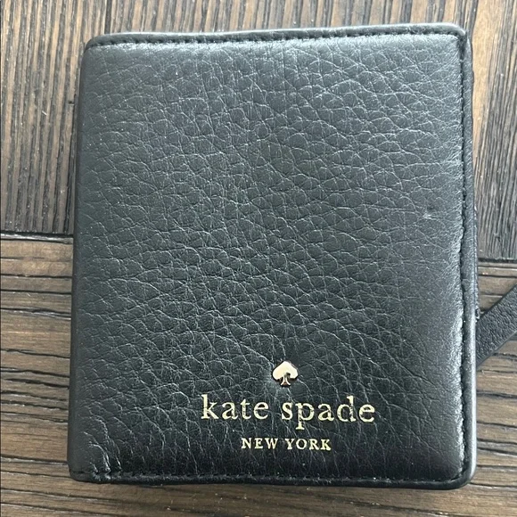 Kate Spade Small Bifold Wallet in Black - Picture 1 of 9